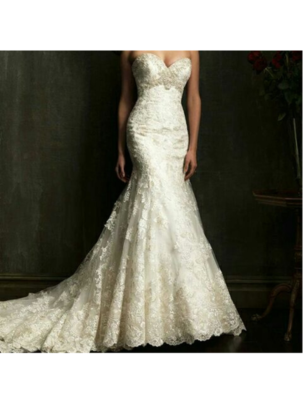Wedding Dress Allure Bridals 9051 size 8